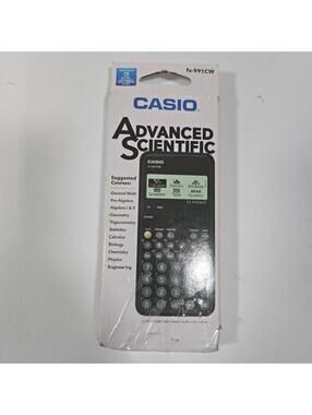 Casio fx-991CW ClassWiz Advanced Scientific Calculator - Brand New - Open Box